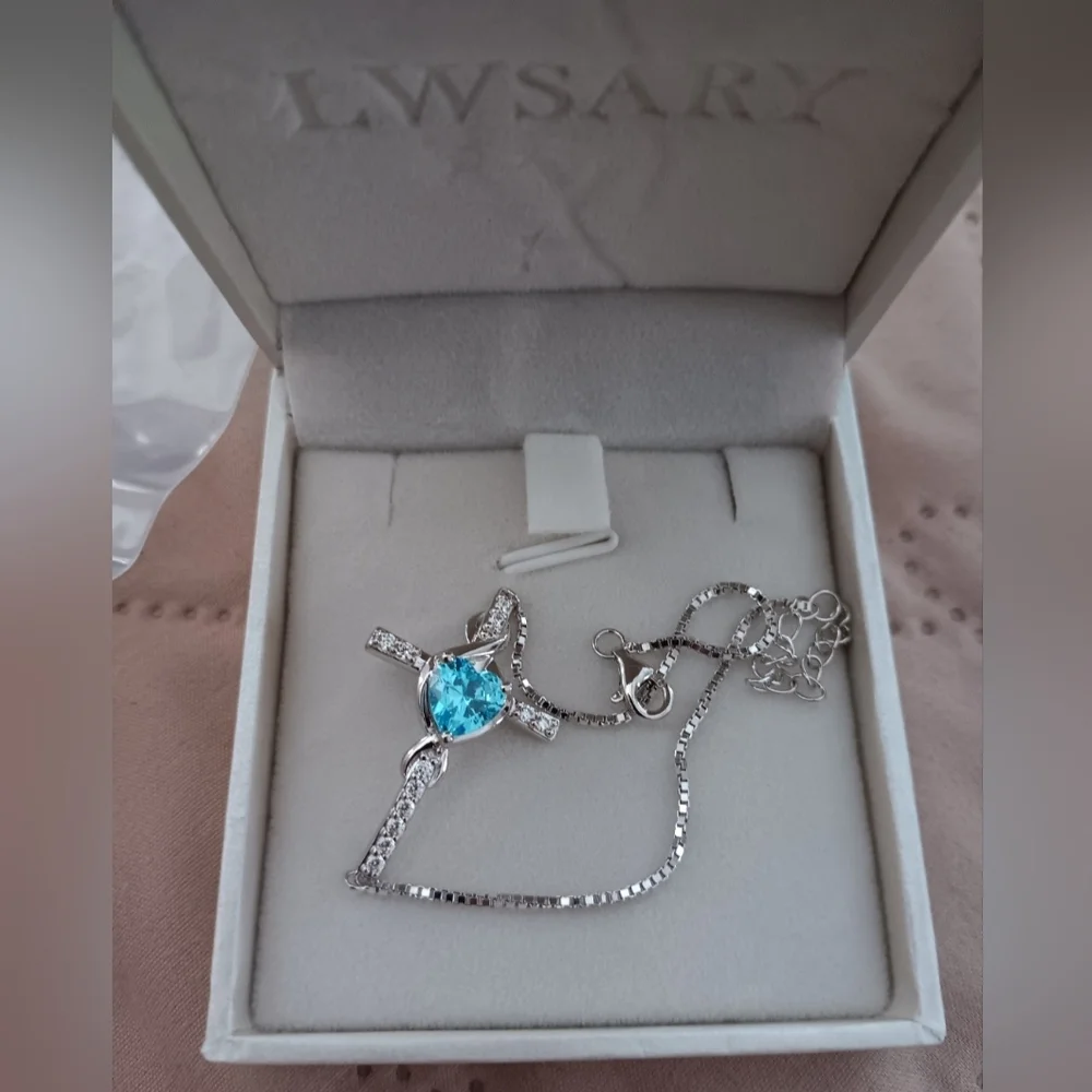 Sterling silver cross bracelet
